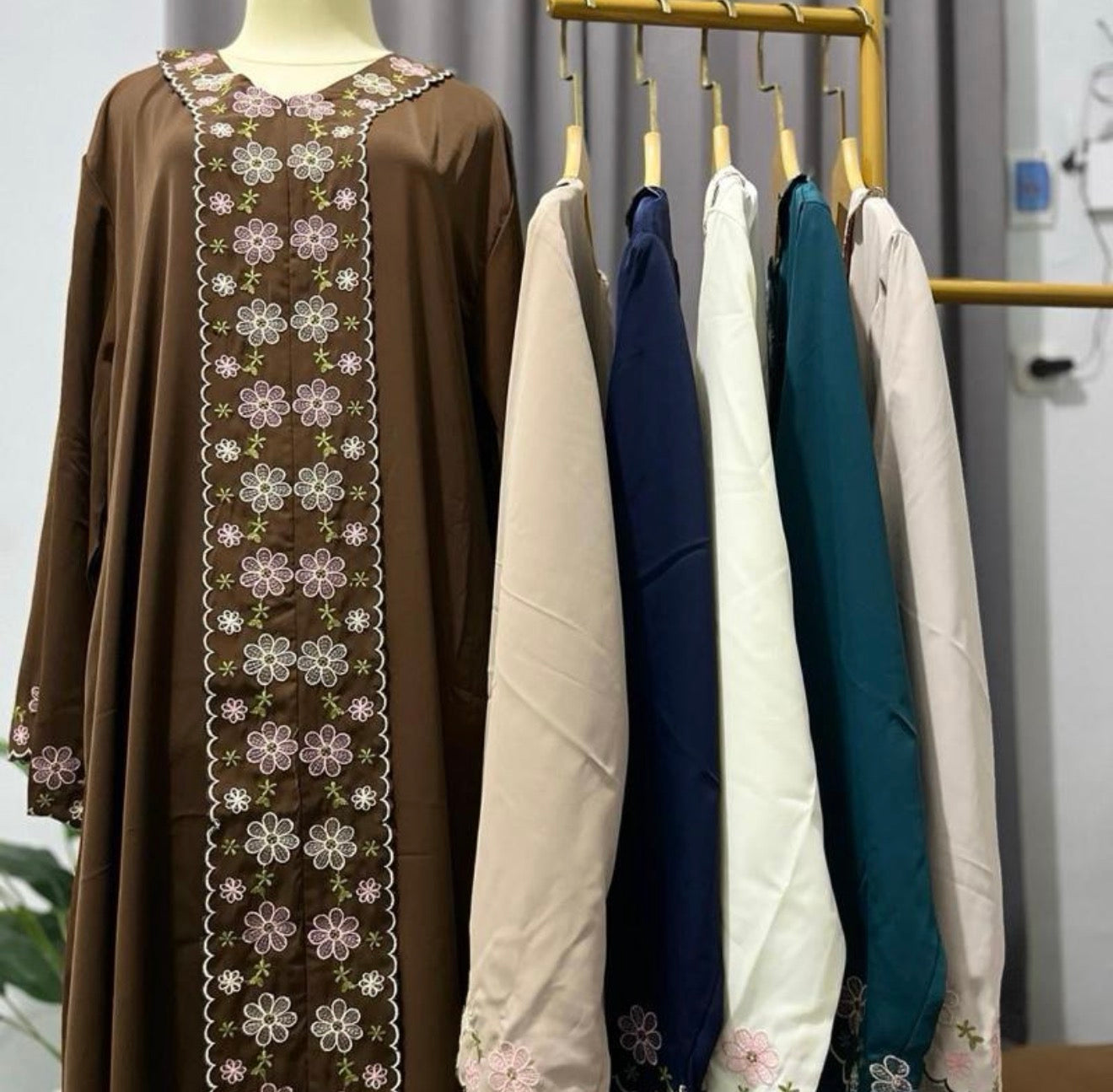 Bella Embroidered Dress